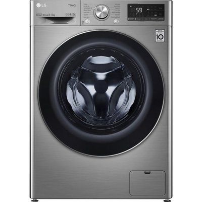 LG TurboWash with AI DD V6 FWV686STE WiFi-enabled 8kg Washer Dryer