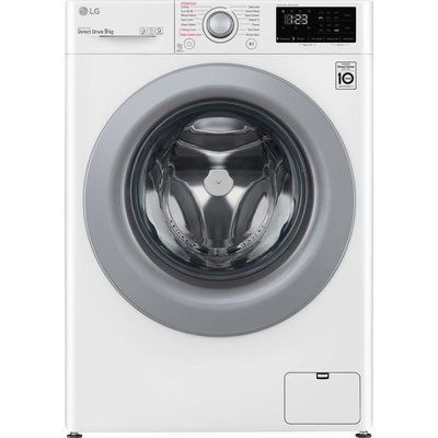 LG AI DD V3 F4V309WSE 9kg 1400 Spin Washing Machine