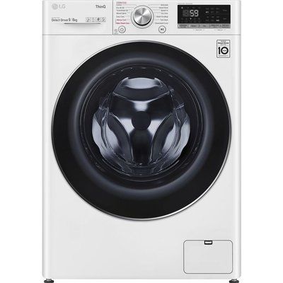 LG TurboWash with AI DD V7 FWV796WTSE WiFi-enabled 9kg Washer Dryer