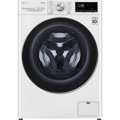 LG TurboWash 360 with AI DD V9 FWV917WTSE WiFi-enabled 10.5kg Washer Dryer