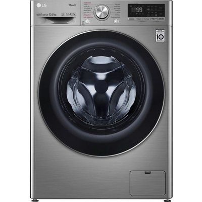 LG TurboWash with AI DD V7 F4V710STSE WiFi-enabled 10.5kg 1400 Spin Washing Machine