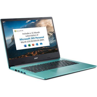 Acer Aspire 1 14" Laptop - Intel Celeron, 64GB eMMC