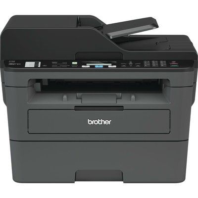 Brother MFCL2710DW Monochrome All-in-One Wireless Laser Printer with Fax