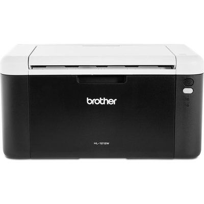 Brother All In Box HL1212WVB Monochrome Wireless Laser Printer Bundle