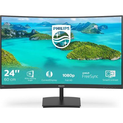 Philips 241E1SCA Full HD 24" Curved VA LCD Monitor