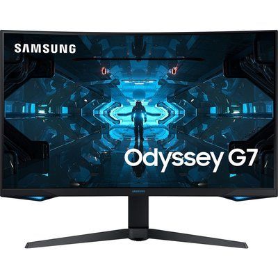 Samsung Odyssey G75 LC27G75TQSUXEN Quad HD 27" Curved QLED Gaming Monitor
