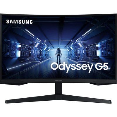 Samsung Odyssey G5 LC27G55TQWUXEN Quad HD 27" Curved LED Gaming Monitor