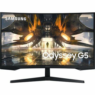 Samsung Odyssey G5 LS27AG550EUXXU Quad HD 27" Curved VA LCD Gaming Monitor
