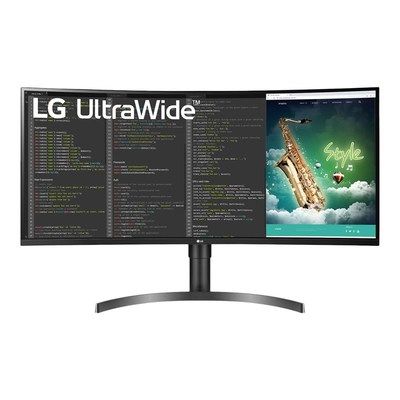 LG 35WN75C-B 35" UWQHD 100Hz HDR Curved Monitor