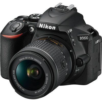 Nikon D5600 DSLR Camera with DX 18-55 mm f/3.5-5.6G VR Lens
