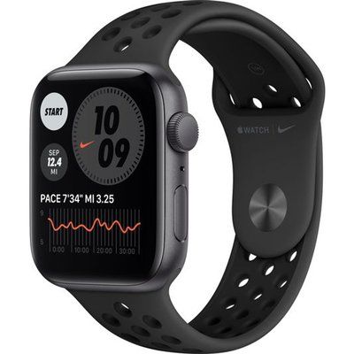 Apple Watch SE - 40mm Space Grey Aluminium Case with Anthracite & Black Nike Sports Band