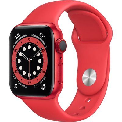 Apple Watch Series 6 - 40mm PRODUCT(RED) Aluminium Case with PRODUCT(RED) Sports Band