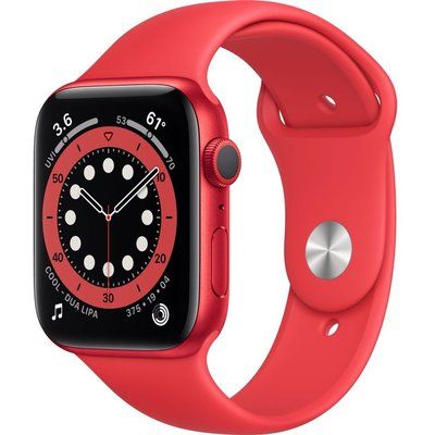 Apple Watch Series 6 - 44mm PRODUCT(RED) Aluminium Case with PRODUCT(RED) Sports Band