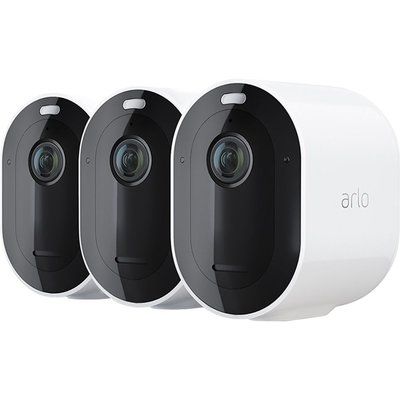 Arlo VMC4350P-100EUS Pro 4 Quad HD WiFi Security Camera System - 3 Cameras
