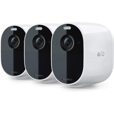 Arlo VMC2330-100EUS Essential Spotlight VMC2330-100EUS Full HD WiFi Security Camera - Pack of 3