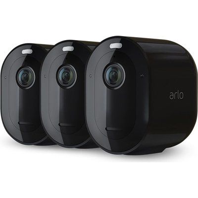 Arlo Pro 4 Quad HD WiFi Security Camera System - 3 Cameras