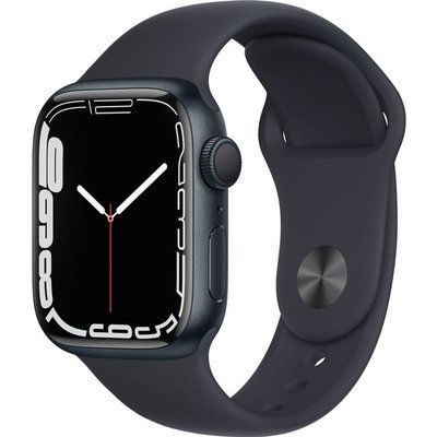 Apple Watch Series 7 - 41mm Midnight Aluminium Case with Midnight Sports Band