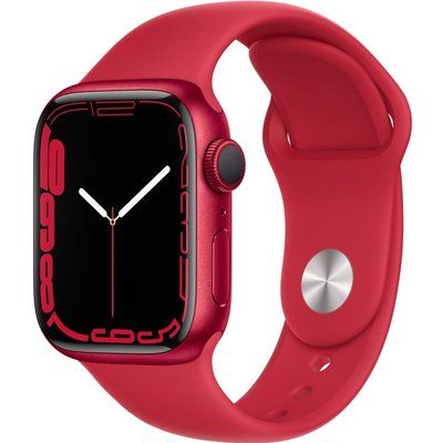 Apple Watch Series 7 - 41mm (PRODUCT)RED Aluminium Case with (PRODUCT)RED Sports Band