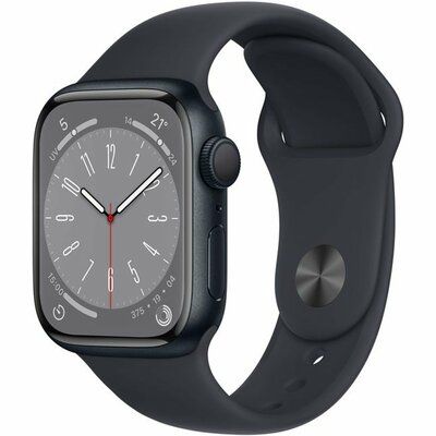 Apple Watch Series 8 - 41mm Midnight Case with Midnight Sports Band