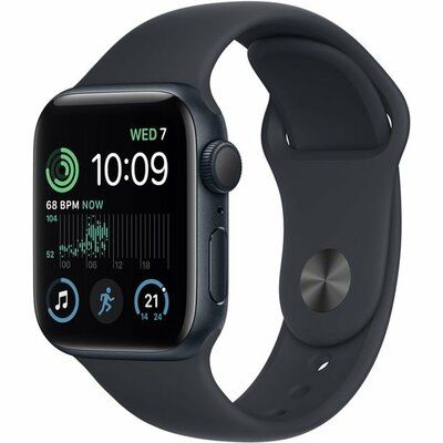 Apple Watch SE (2022) - 40mm Midnight Case with Midnight Sports Band