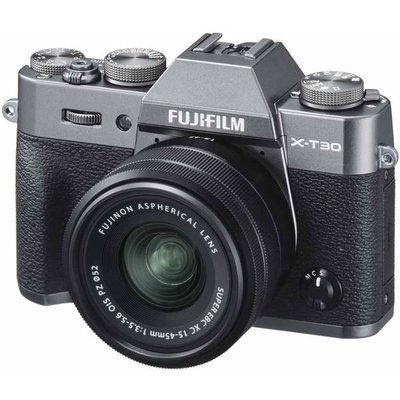 Fujifilm X-T30 Mirrorless Camera with FUJINON XC 15-45 mm f/3.5-5.6 OIS PZ Lens