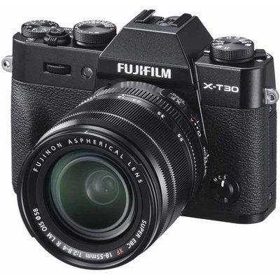 Fujifilm X-T30 Mirrorless Camera with FUJINON XF 18-55 mm f/2.8-4 R LM OIS Lens