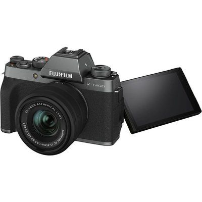 Fujifilm X-T200 Mirrorless Camera with FUJINON XC 15-45 mm f/3.5-5.6 OIS PZ Lens