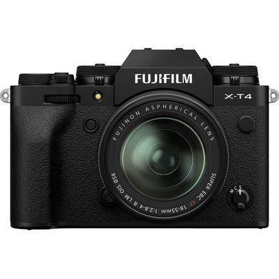 Fujifilm X-T4 Mirrorless Camera with FUJINON XF 18-55 mm f/2.8-4 R LM OIS Lens