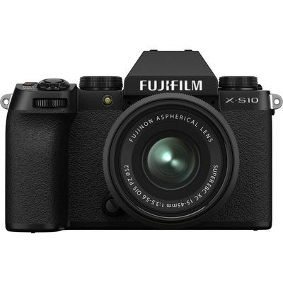 Fujifilm X-S10 Mirrorless Camera with FUJINON XC 15-45 mm f/3.5-5.6 OIS PZ Lens