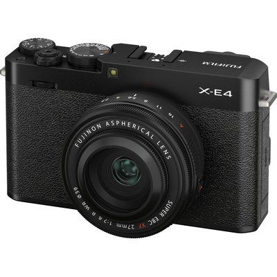 Fujifilm X-E4 Mirrorless Camera with FUJINON XF 27 mm f/2.8 R WR Lens
