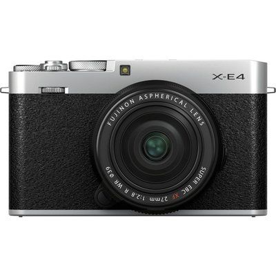 Fujifilm X-E4 Mirrorless Camera with FUJINON XF 27 mm f/2.8 R WR Lens