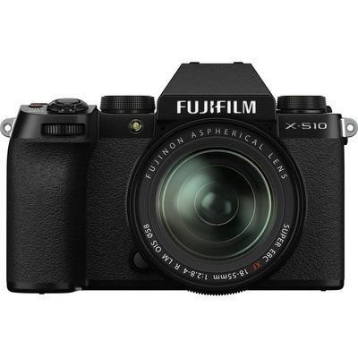 Fujifilm X-S10 Mirrorless Camera with FUJINON XF 18-55 mm f/2.8-4 R LM OIS Lens