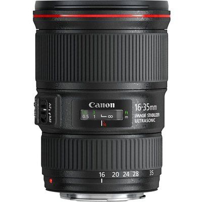 Canon EF 16-35 mm f/4L USM IS Wide-angle Zoom Camera Lens
