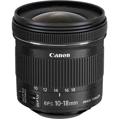 Canon EF-S 10-18 mm f/4.5-5.6 IS STM Wide-angle Zoom Camera Lens