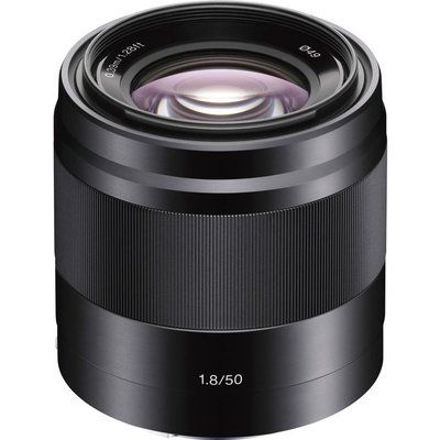 Sony E 50 mm f/1.8 OSS Standard Prime Camera Lens