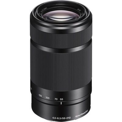 Sony E 55-210 mm f/4.5-6.3 OSS Telephoto Zoom Camera Lens