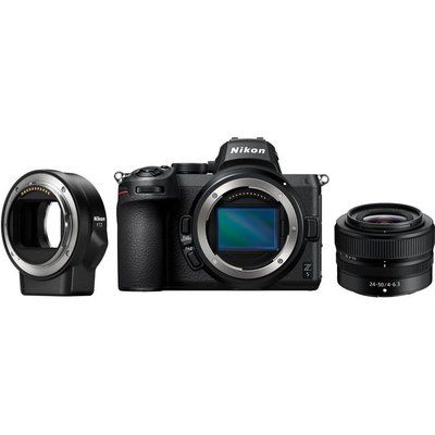 Nikon Z 5 Mirrorless Camera with NIKKOR Z 24-50 mm f/4-6.3 Lens & FTZ Mount Adapter