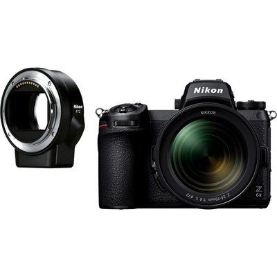 Nikon Z 6II Mirrorless Camera with NIKKOR Z 24-70 mm f/4 S Lens & FTZ Mount Adapter