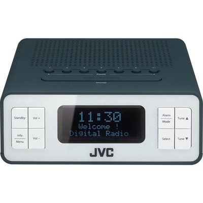JVC RA-D38-H DAB/FM Clock Radio