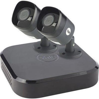 Yale SV-4C-2AB4MX 2 Camera 4MP DVR CCTV System with 1TB HDD