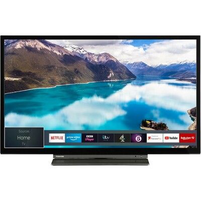 Toshiba 32WL3A63DB 32" HD Ready Smart LED TV with Freeview Play