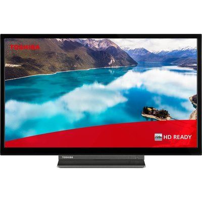 Toshiba 24WD3C63DB 24" Smart HD Ready HDR LED TV with Built-in DVD Player