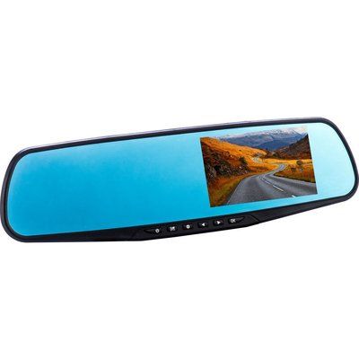 Co-Pilot CPDVR3 Rear View Mirror Dual Dash Cam