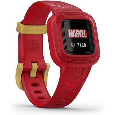 Garmin vivofit jr. 3 Kids Activity Tracker - Marvel Iron Man, Adjustable Band