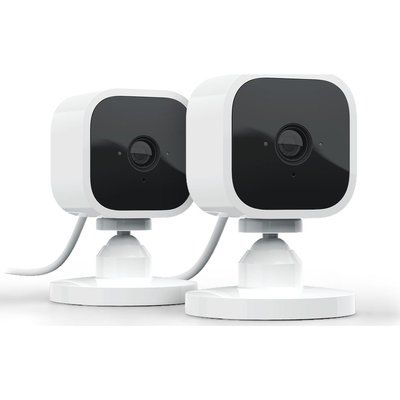 Amazon Blink Mini Full HD 1080p WiFi Plug-In Security Camera - 2 Cameras