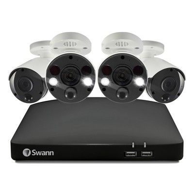 Swann 4 Camera 4K Ultra HD NVR CCTV System with 2TB HDD
