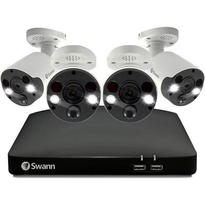 Swann SWNVK-887804FB-EU 8-Channel 4K Ultra HD Security System - 2TB, 4 Cameras