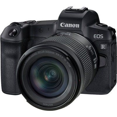 Canon EOS R Mirorless Camera with RF 24-105 mm f/4-7.1 IS STM Lens