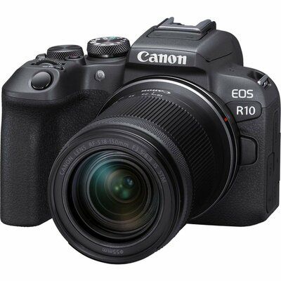 Canon EOS R10 Mirrorless Camera with RF-S 18-150 mm f/3.5-6.3 IS STM Lens