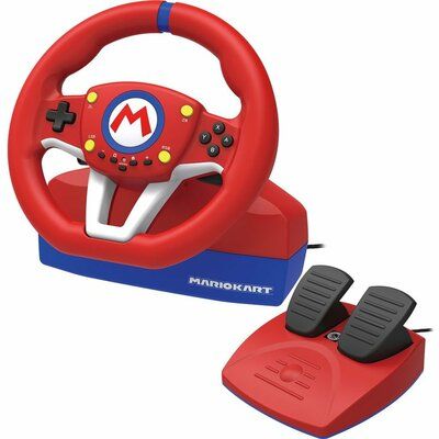 Hori Nintendo Switch Mario Kart Pro Mini Racing Wheel & Pedals
